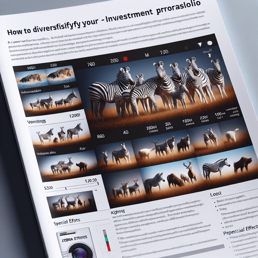 How to Diversify Your Investment Portfolio